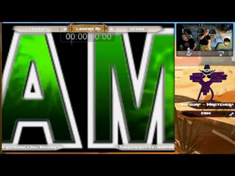 July Monthly Project M Final Bracket @ CCHS LR1 SpookyJ (Wolf) Vs. Gendo (ROB)