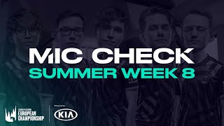 [外絮] LEC mic check week 8