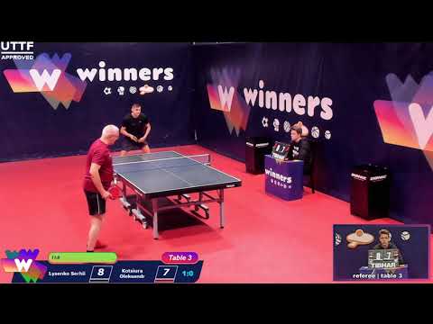 WINners League 07.09.2021 Lysenko S. - Kotsiura O. 18:45
