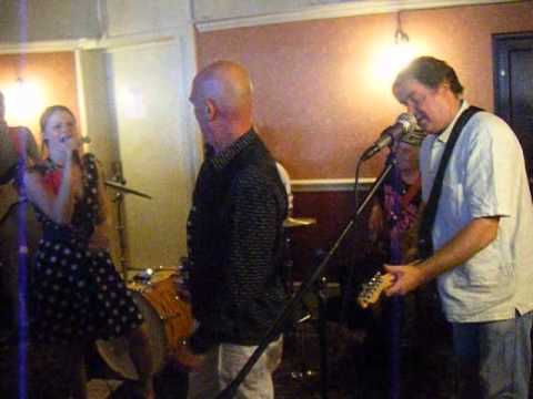 The Mish Mash band end their set