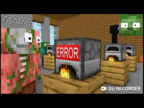 Monster school cooking challenge minecraft animation