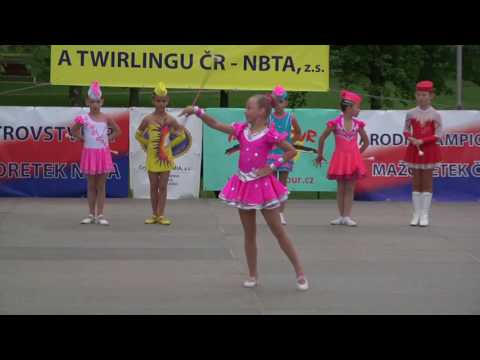 Sofie Nella Machová -  2. MINIMISS 2017  -   MČR NBTA Poděbrady 2017