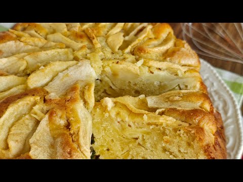 TORTA DI MELE DELLA NONNA CON YOGURT GRECO