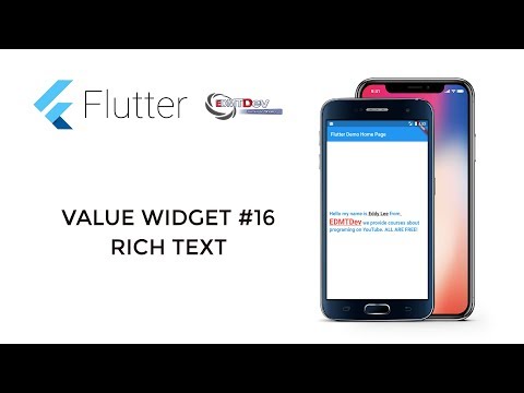 Flutter Tutorial 1 Setup Enviroment and Hello World project