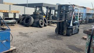 Toyota 7FB20 sickle bar mower | Image 4 - Agroline