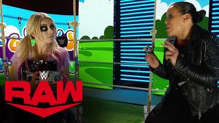Watchwrestling – Shayna Baszler crashes “Alexa’s Playground” and attacks Reginald: Raw, May 31, 2021