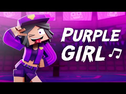 "Purple Girl" (I'm Psycho) [VERSION B] - Minecraft Animation Music Video