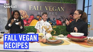 Must-Try Fall Vegan Recipes! | The Social