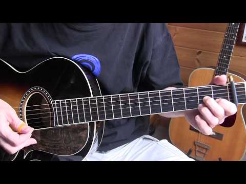 Fingerpicking Blues Lesson "Buddy the Blues"   TAB avl