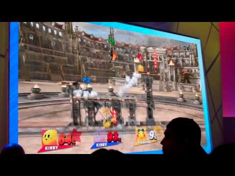 Super Smash Bros: Wii U - Fire Emblem Coliseum Gameplay E3 2014