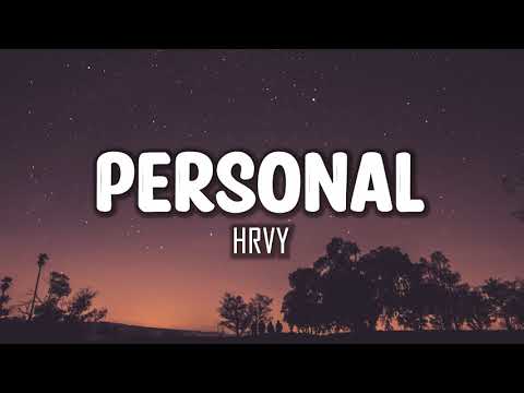 HRVY - Personal (Lyrics)