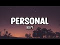 HRVY - Personal (Lyrics)