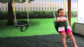 High Back Full Bucket Swing from Eastern Jungle Gym