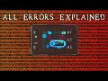 Chinese Diesel Heater Error Codes E01 E10 All Codes Faults Fixes