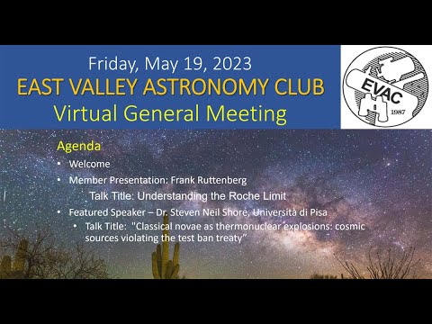 EVAC 2023 05 19 Monthly Meeting