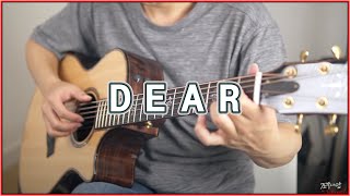 DEAR - Fingerstyle Guitar Cover - Weki Meki (위키미키) (악보추가, TAB)
