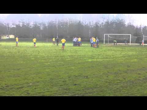 Derby Iskra - Novi, gol na 2:1 Sławek Bereś