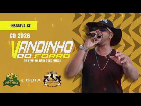 CD promocional 2026 Vandinho do Forró 