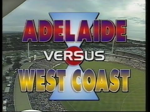 1994 Foster's Cup Round 1 Adelaide Crows Vs West Coast Eagles 23rd of Feb