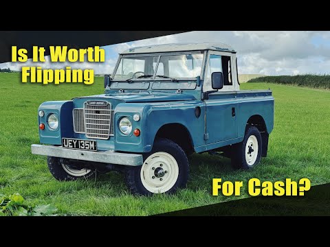 Buying, Restoring & Flipping A Land Rover Series 3 For Profit!