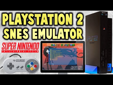 PS2 SNES Station Modded Version! (SNES Emulator!)