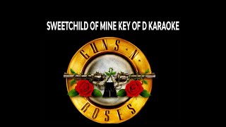Download lagu SWEET CHILD OF MINE KEY OF D KARAOKE mp3