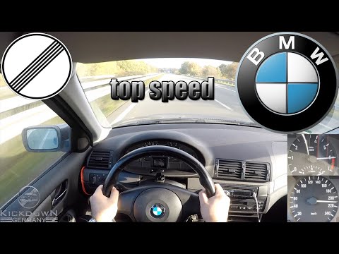 Thumbnail for BMW E46 318i 2003 POV TOP SPEED DRIVE on AUTOBAHN MAX ACCELERATION (NO SPEED LIMIT) by BMW E46
