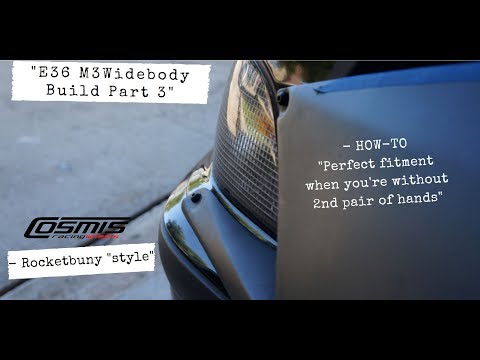 E36 M3 Widebody Build - Rocket Bunny - Pandem "Style" Part 3