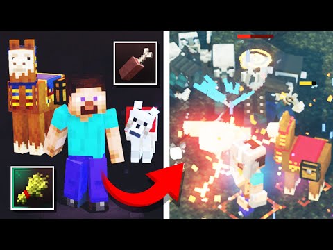 Dungeon Crawlers - Minecraft Dungeons - Minecraft Dungeons But We Let Our Pets Fight For Us