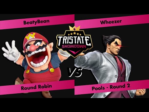 Tristate Showdown 2 - BeatyBean (Wario) vs Wheezer (Kazuya) - Round Robin Pools - Round 2