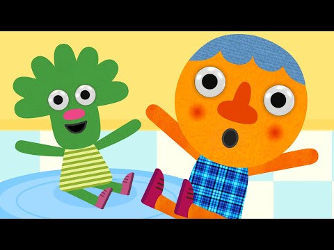 We All Fall Down | Noodle & Pals | Songs For Children