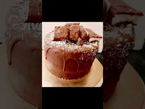 Bounty Chocolate Cake | Chocolate CoconutDelight 🍫🥥 | Short Cake VideoOfficialSyedaAisha #syedacakes