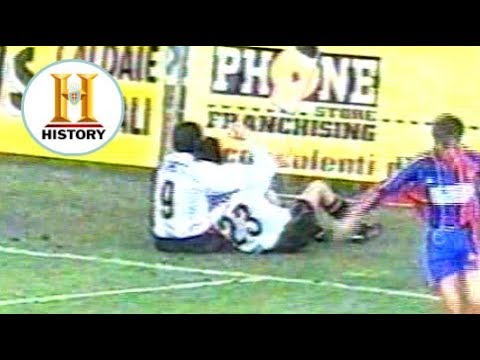 TREVISO-COSENZA 5-1 SERIE B 1998-99 GOL DI VARRICCHIO (2) MAU ROSSI, LONGHI E BEGHETTO SU RIGORE