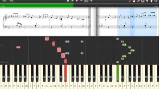 Autumn Leaves - Bill Evans Trio 1960 (Synthesia)