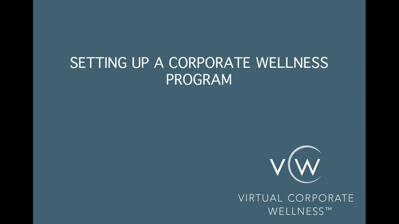 (How To Set Up A Corporate Wellness Program) & *Setting Up Your Program For Success*