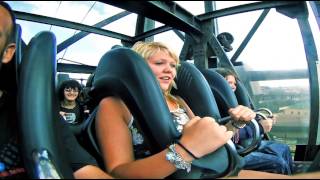preview picture of video 'Gold Reef City -  The Tower of Terror ride'
