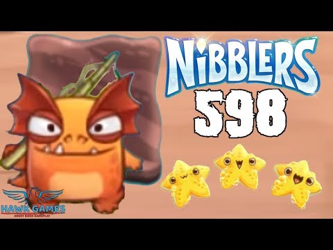 Fruit Nibblers 👾 Level 598 - 3 Stars Walkthrough, No Boosters