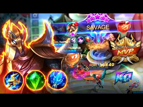 MVP Plays Kaja with Full Magic Damage Build | Kaja Gameplay | MLBB