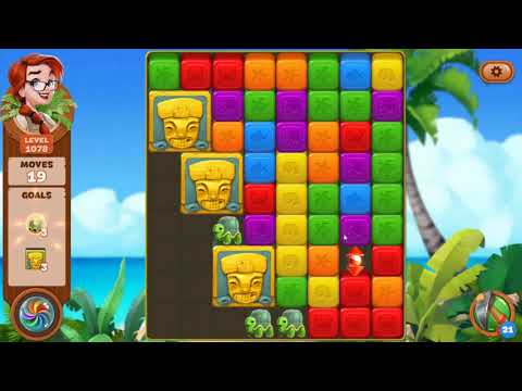 Lost Island Blast Adventure Level 1078 NO BOOSTERS - A S GAMING