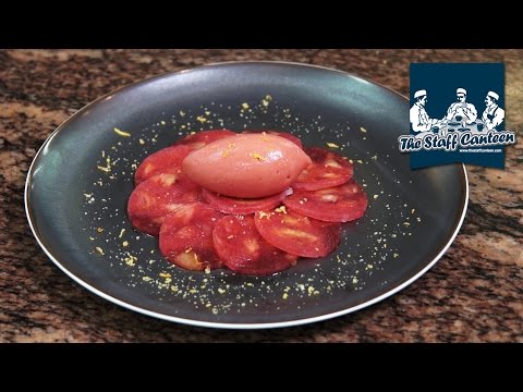 2-Michelin star pastry chef Benoit Blin creates three dishes