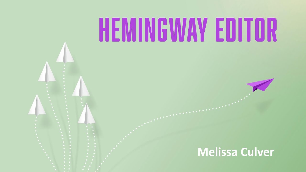 Hemingway Editor [Tutorial]