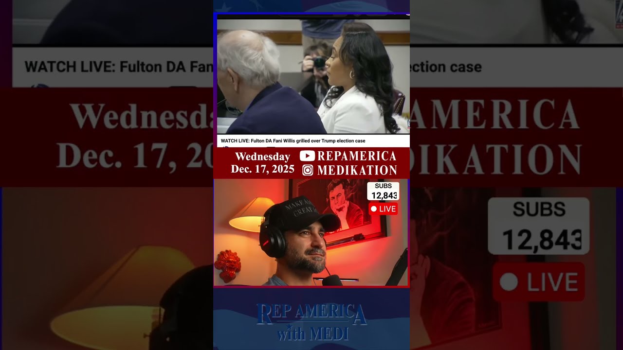LIVE - Fani Willis Grilled Over Trump Election Case - Rep America with Medi