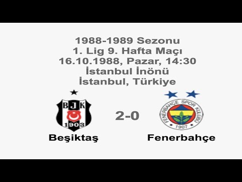 Beşiktaş 2-2 Fenerbahçe [HD] 20.05.1985 - 1984-1985 Turkish 1st League Matchday 32 + PM Com (Ver. 4)