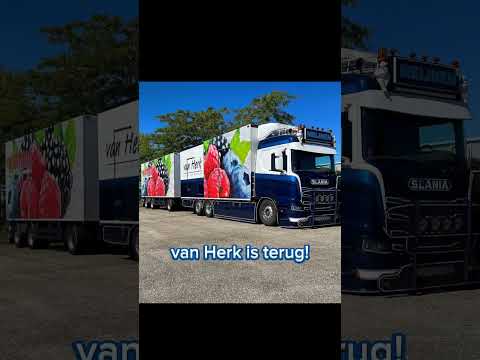 van Herk is back! @Holland_truckfotografie @TF4L.truckfoto #hollandstyle#shorts #v8power#fyp