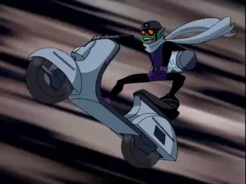 Teen Titans - Beast Boy on the moped