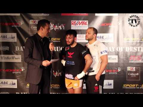 Gurdeep Singh Post-Fight Interview - DoD 10
