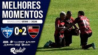 ORATÓRIO 0 X 2 TREM | Melhores Momentos | Brasileiro Série D 2026