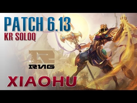 RNG Xiaohu - Azir Mid Lane - KR LOL Challenger 1370LP