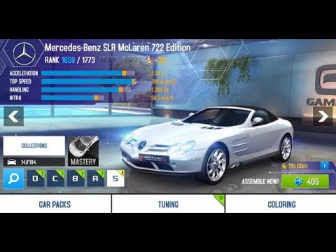 【Asphalt8】Mercedes-Benz SLR McLaren 722 Edition EDD Final AI（Challenge 50 and others）