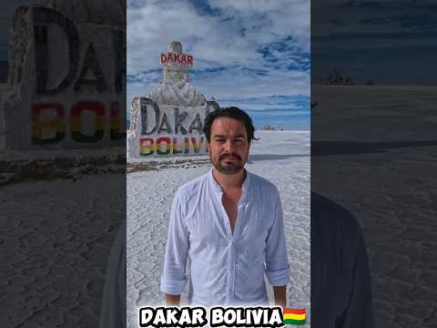 The Dakar Monument in Uyuni #tourism #dakar